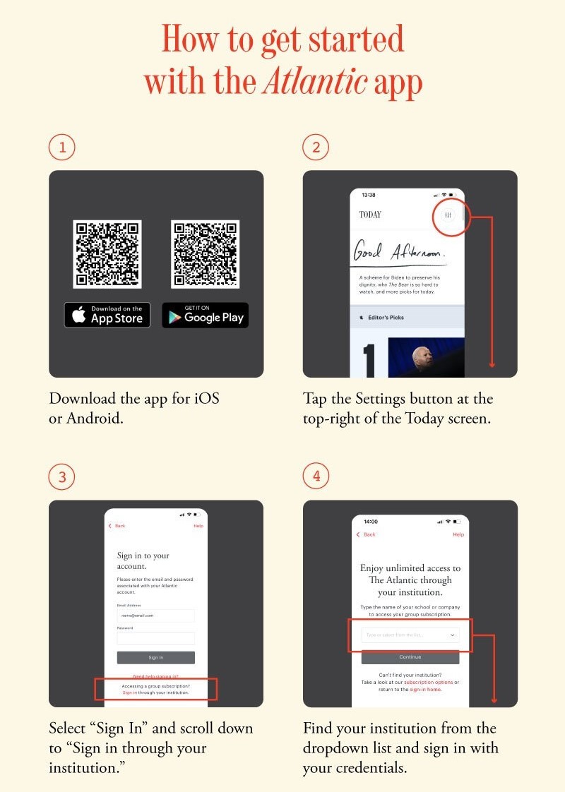 The Atlantic app